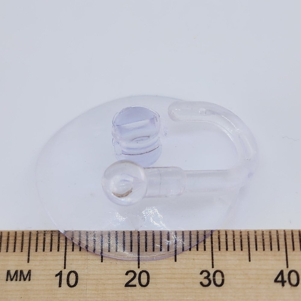 Suction Cups w. Hooks (10) - 3cm