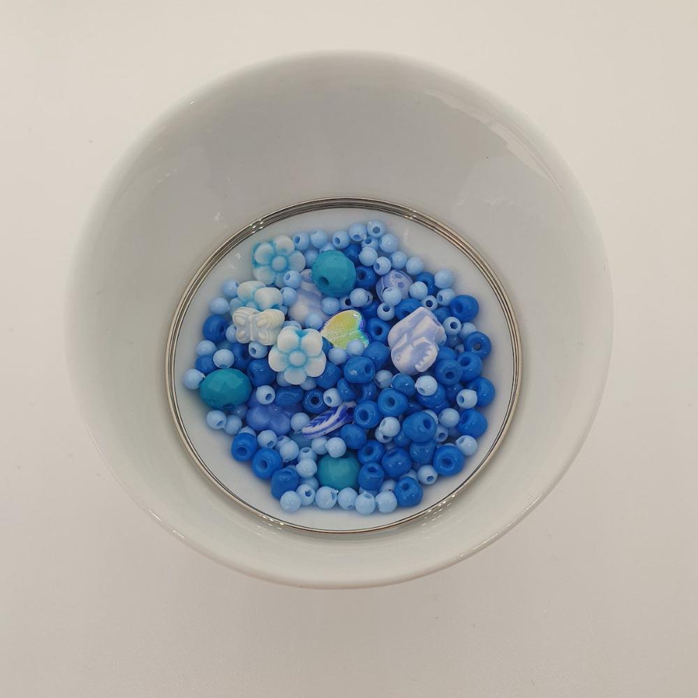 Junior Wrap Bracelet Kit - Blues