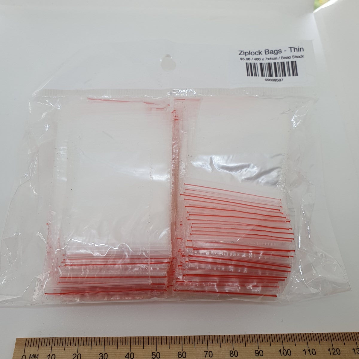 Ziplock Bags - Thin (400) - Small