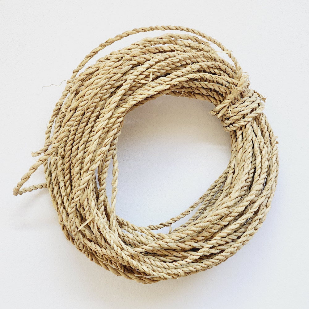 1.5mm - 2mm Hand Made Seagrass Natural Cord (10m)