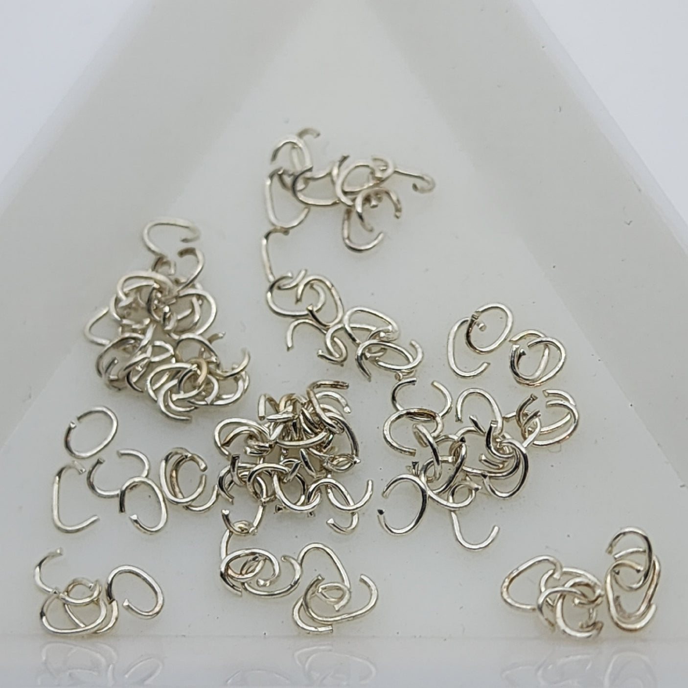 4x3mm Oval Jumpring (100) - Nickel