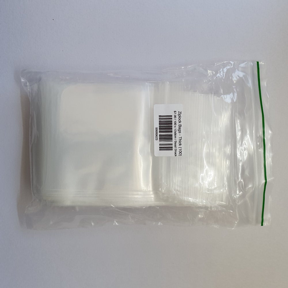Ziplock Bags - Thick (100) - Large