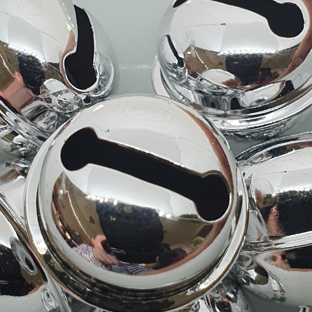 23.5mm Bells (10) - Silver