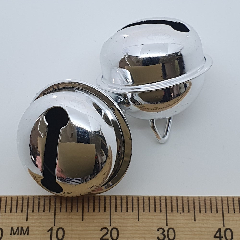 23.5mm Bells (10) - Silver