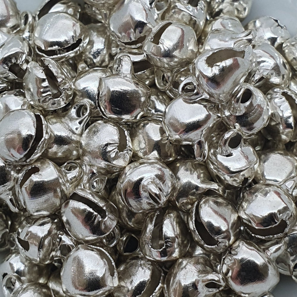 6mm Bells (100) - Silver