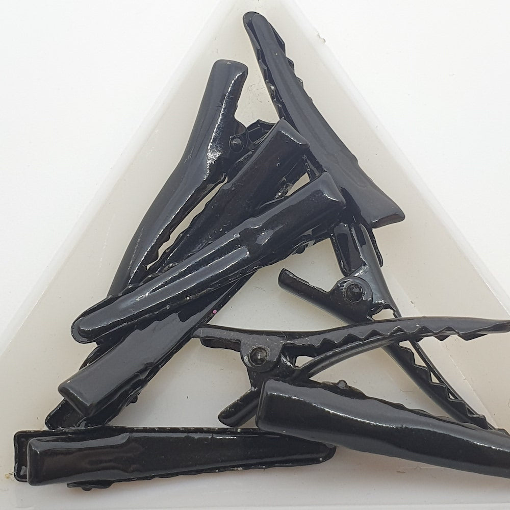 30mm Alligator Clip (25) - Black