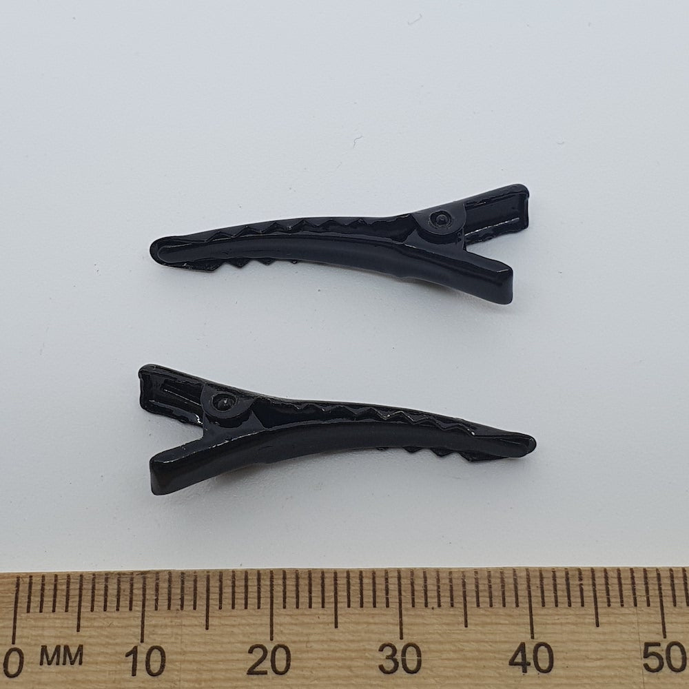 30mm Alligator Clip (25) - Black