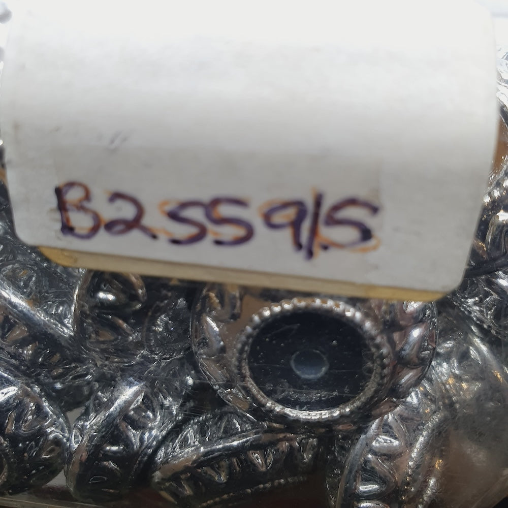 11x25mm Wheel (10) - Silver - Vintage Metalised Beads