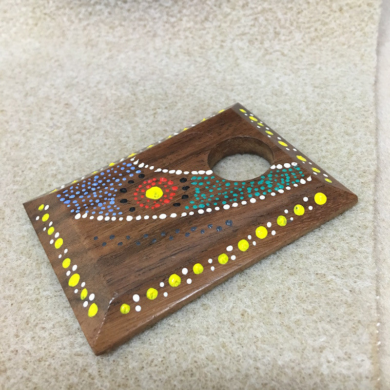 Wood Pendant - Campfire (#26)