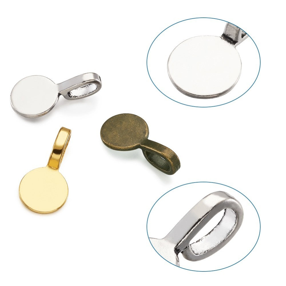 Pendant Bail - Silver ROUND (5)