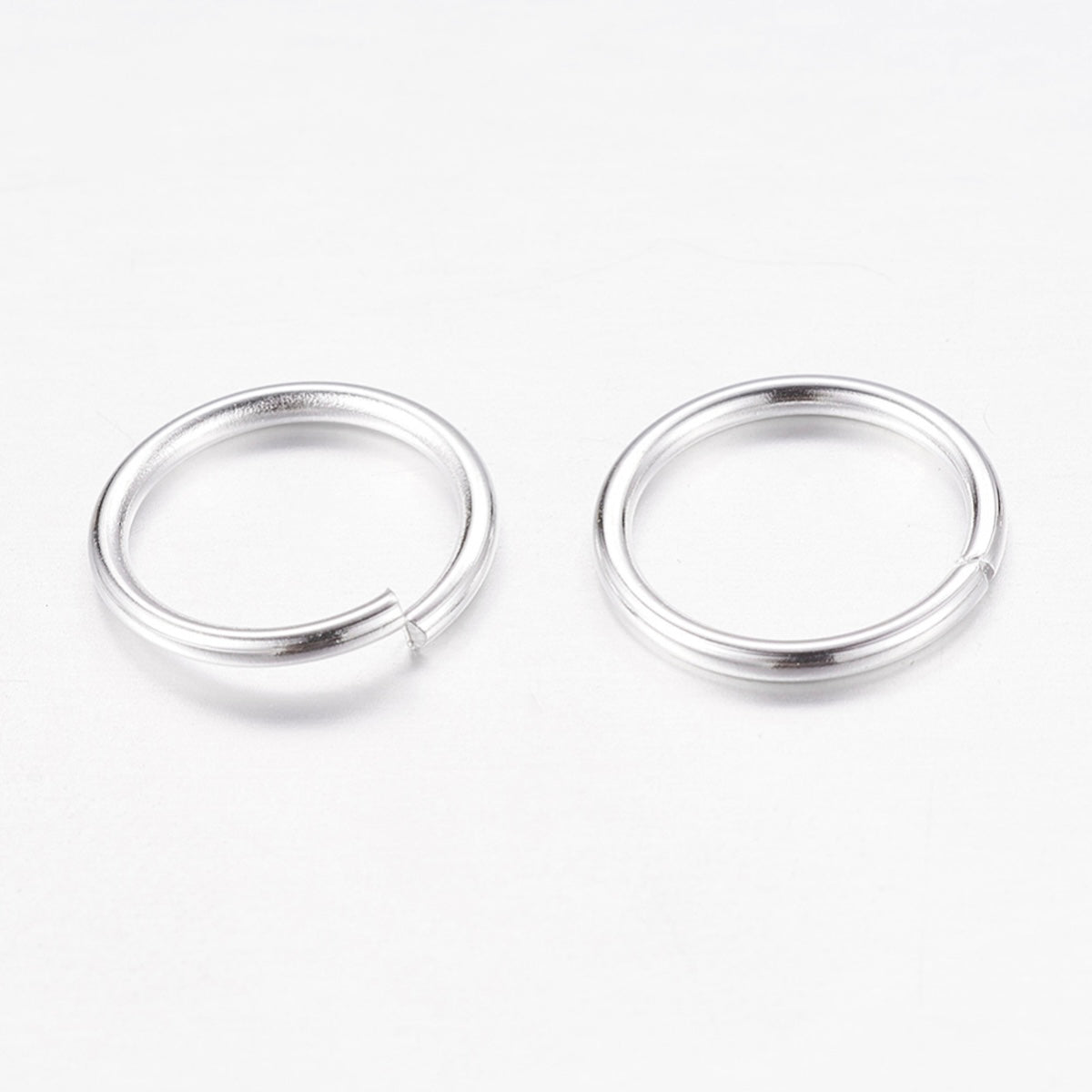 10x1mm Jumprings (100) - Silver