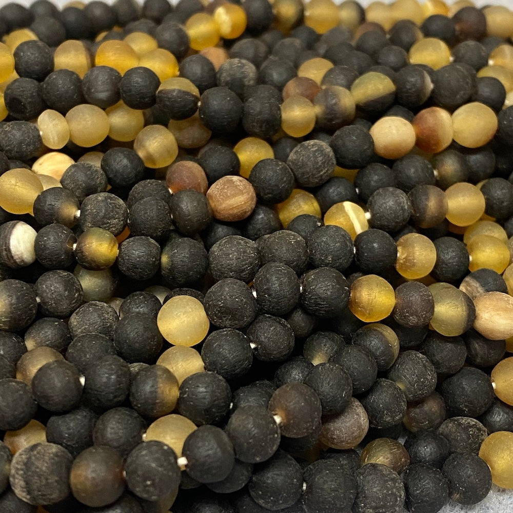 5-6mm Horn Beads - Round - (1 Strand)