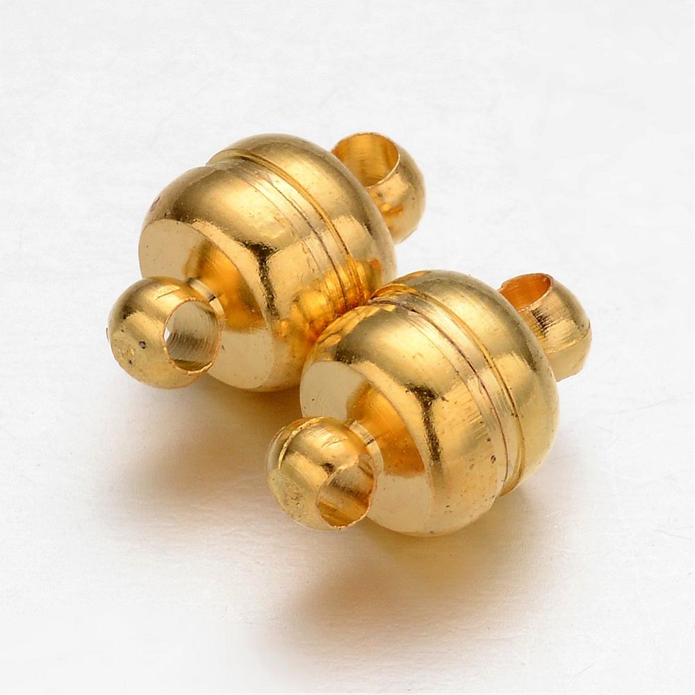 7x11mm Magnetic Clasps (5) - Gold
