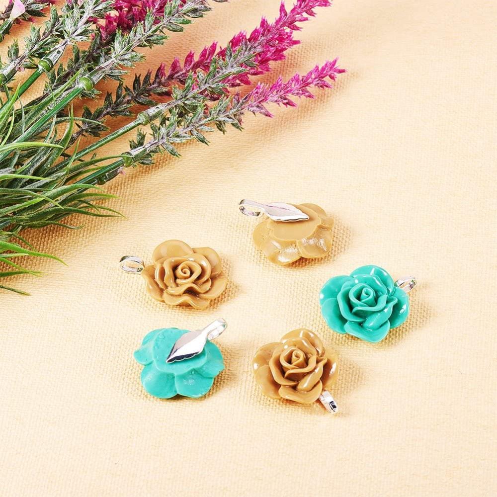 Pendant Bail - Gold LEAF (2)