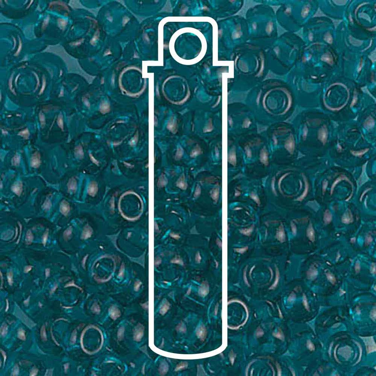 6/0 (#92405) Teal Transparent - 20g Tube