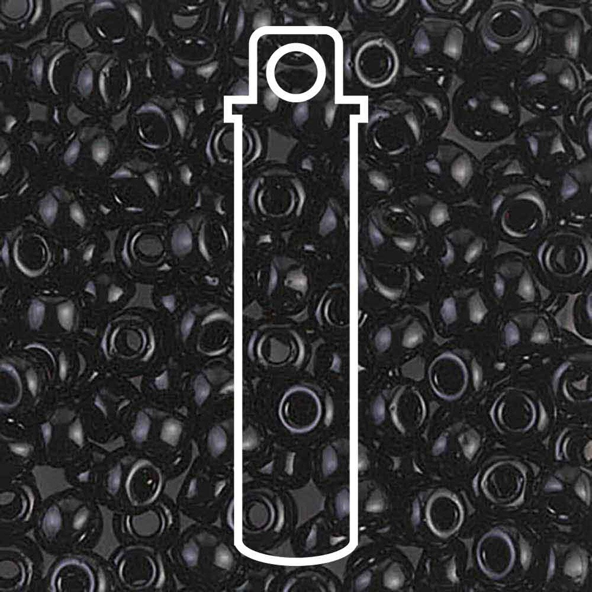 6/0 (#9401) Black Opaque - 20g Tube