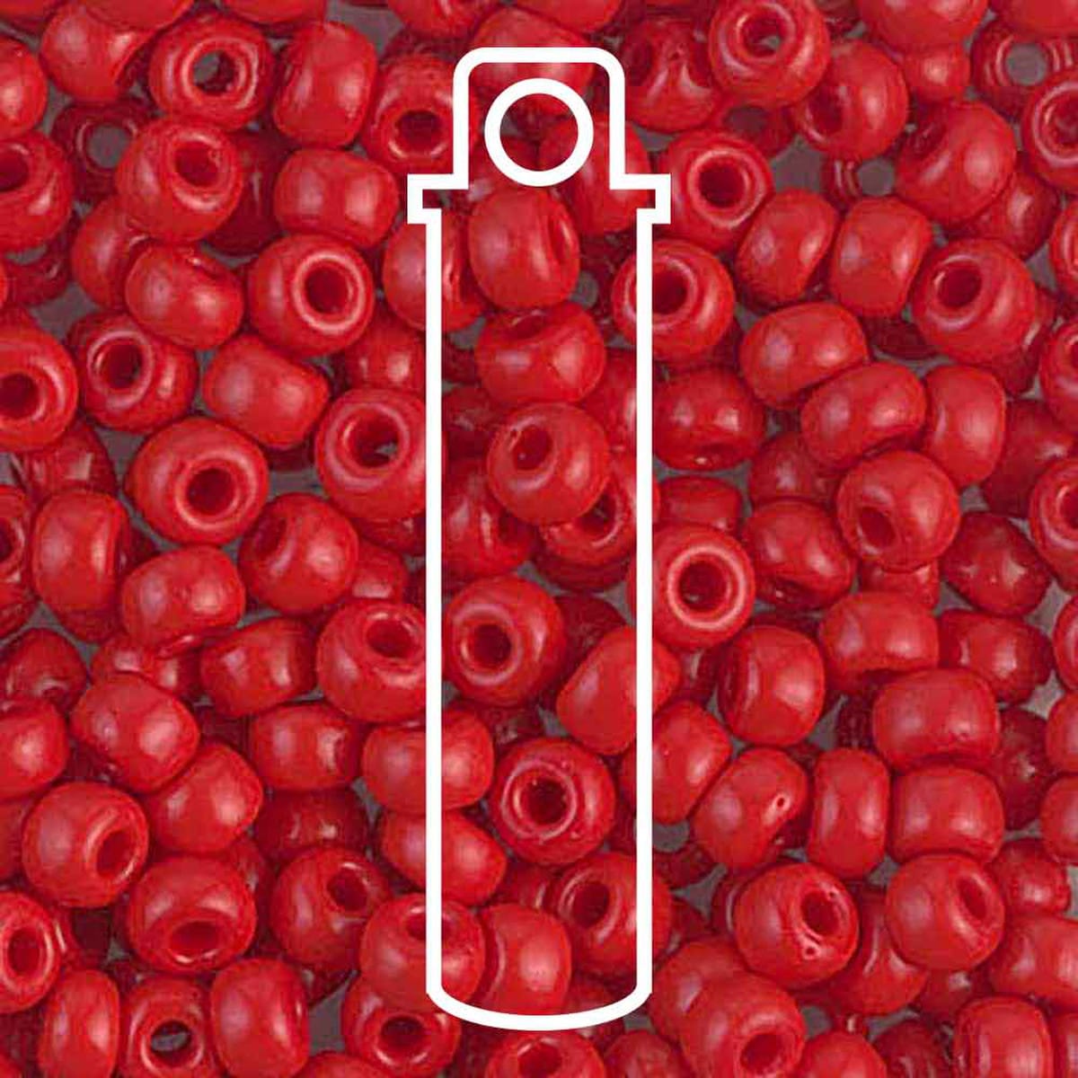 6/0 (#9408) Red Opaque - 20g Tube