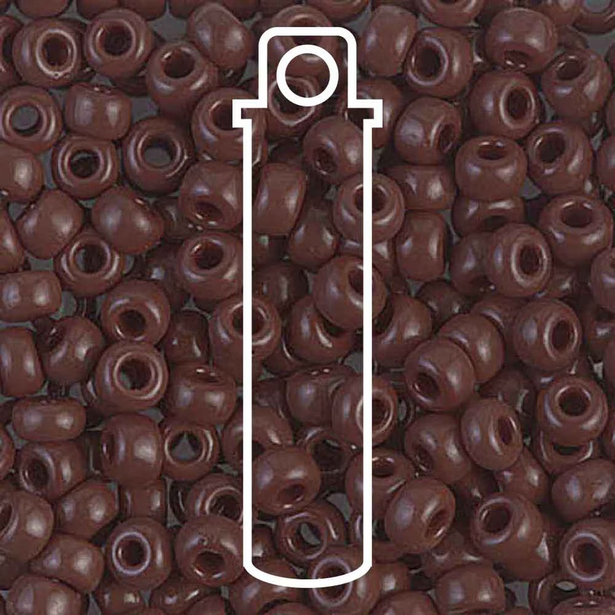 6/0 (#9409) Chocolate Opaque - 20g Tube