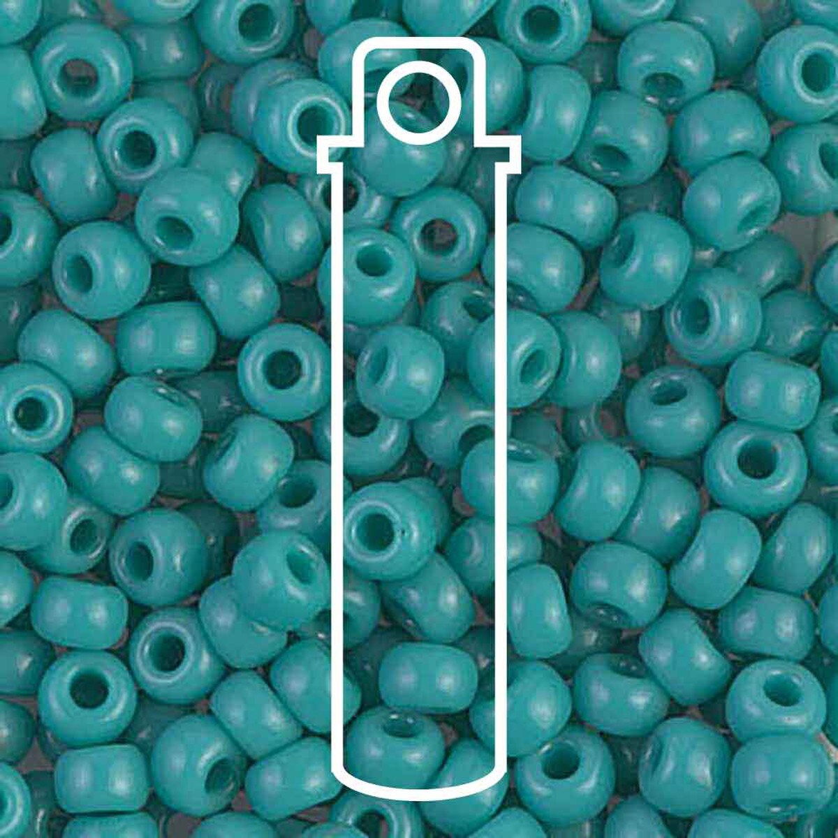 6/0 (#9412) Turquoise Green Opaque - 20g Tube