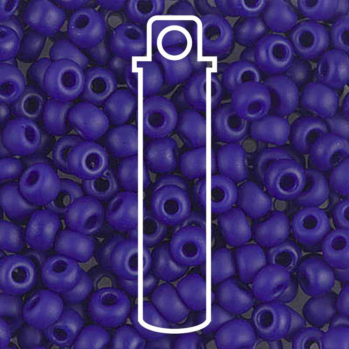 6/0 (#9414F) Cobalt Blue Matte Opaque - 20g Tube