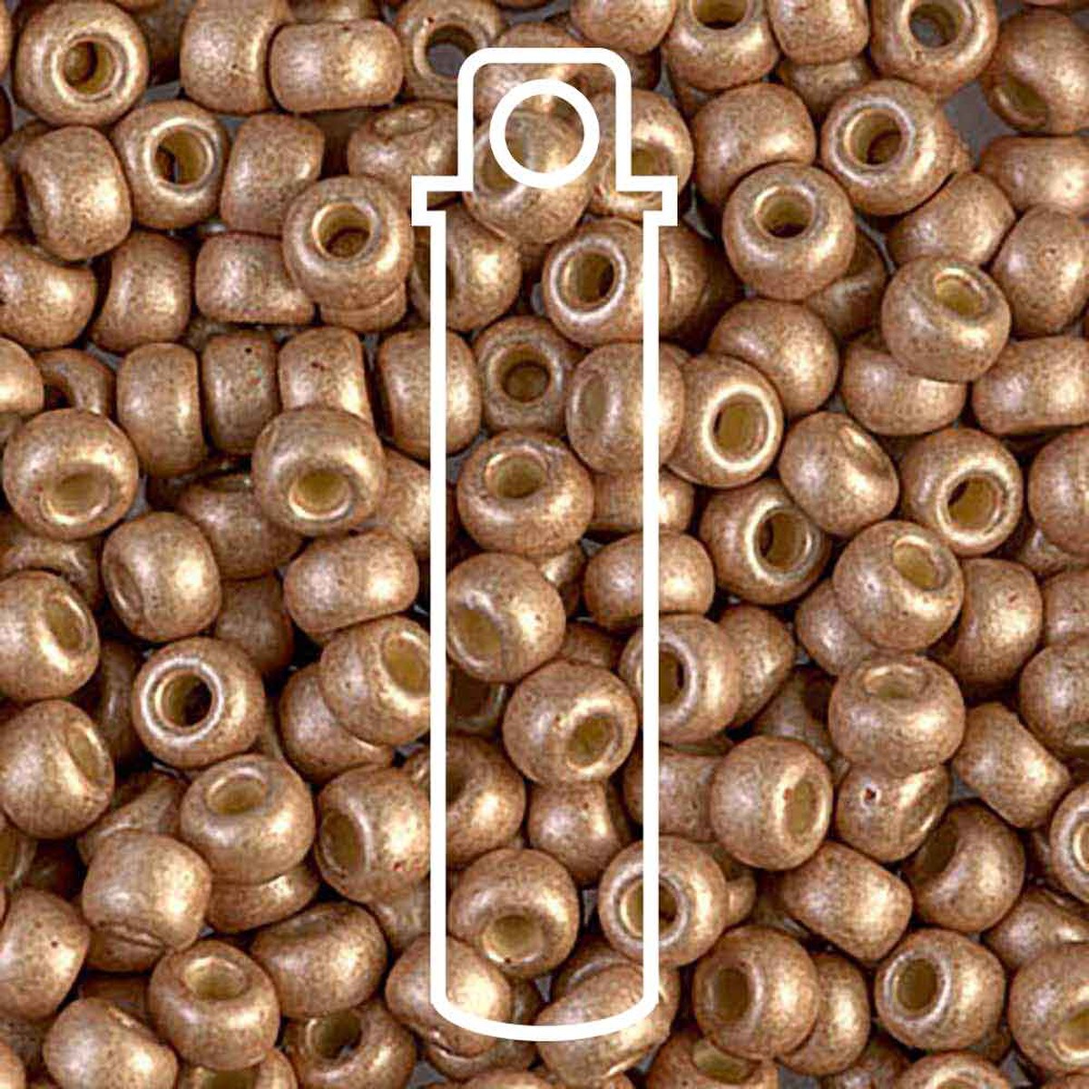 6/0 (#94204F) Duracoat Matte Galvanised Champagne - 20g Tube