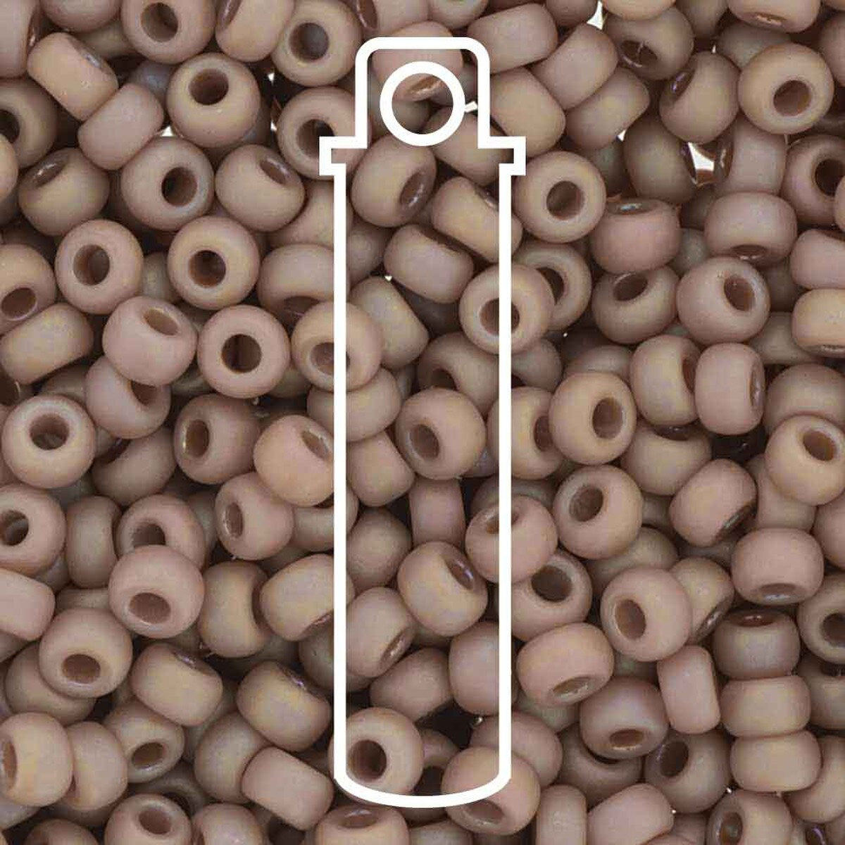 6/0 (#94694) Frost Opaque Glaze Rainbow Lavender - 20g Tubes