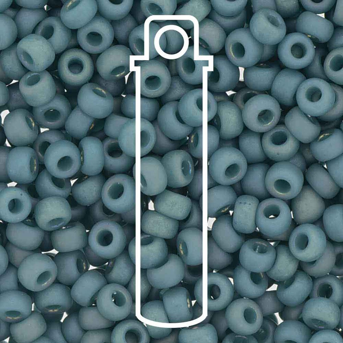 6/0 (#94702) -Frost Opaque Glaze Rainbow Peacock 20g Tubes