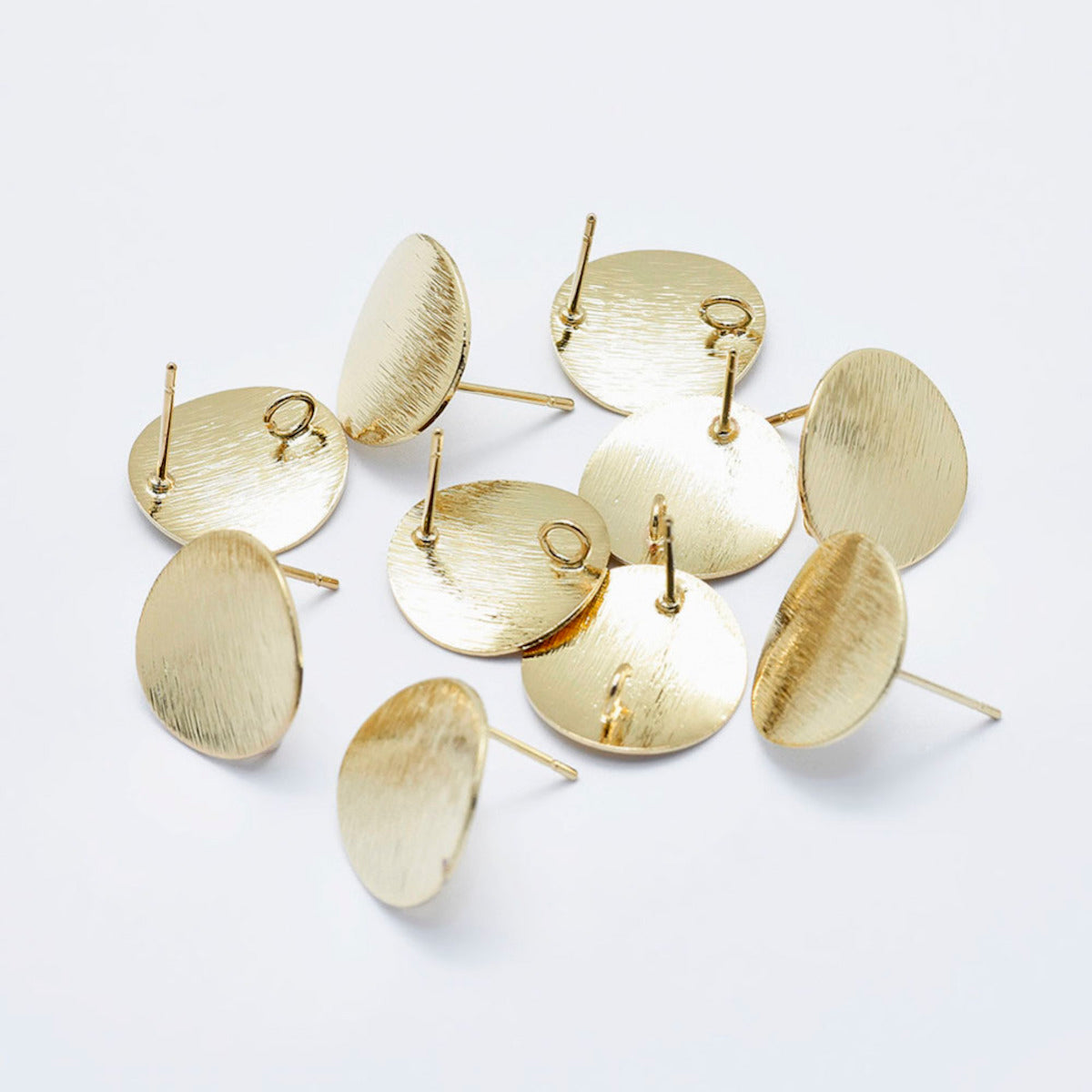 15mm Studs (2) - 18kt Gold Filled