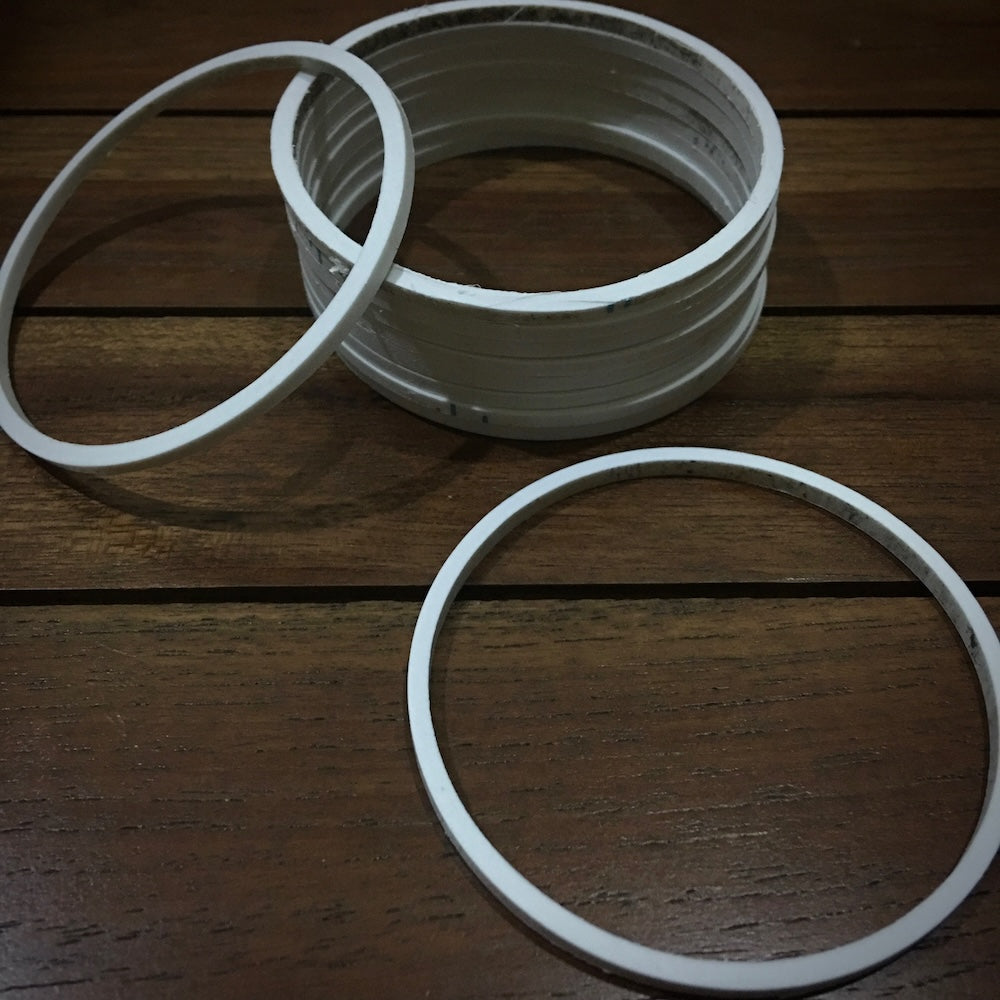 6cm PVC Rings (10) - Dream Catcher Frame