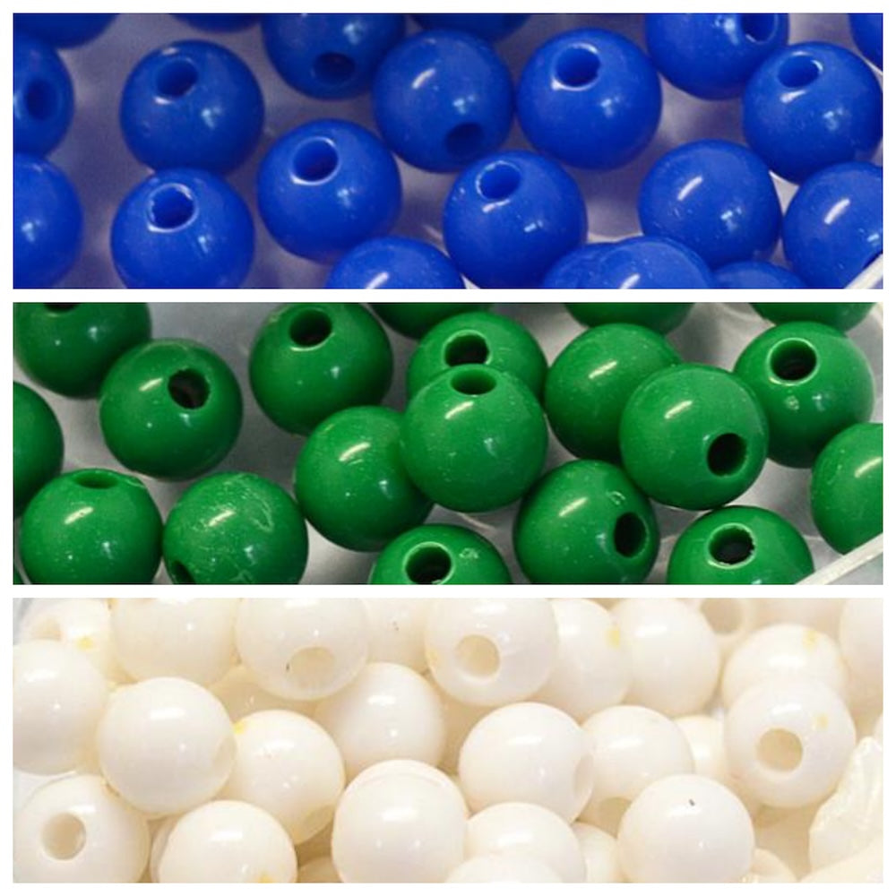300 x 6mm Round Beads - NAIDOC Torres Strait Island Supplies