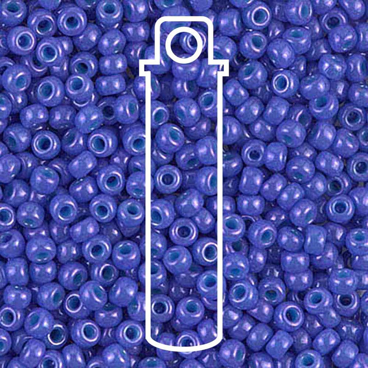 8/0 (#91477) Dyed Opaque Bright Purple - 22g Tube