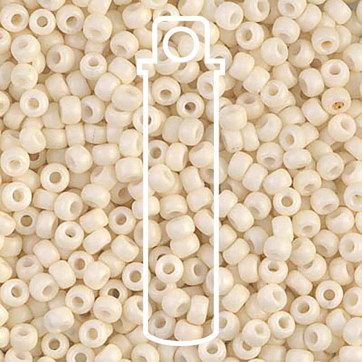 8/0 (#92021) Matte Opaque Cream Opaque - 22g Tube