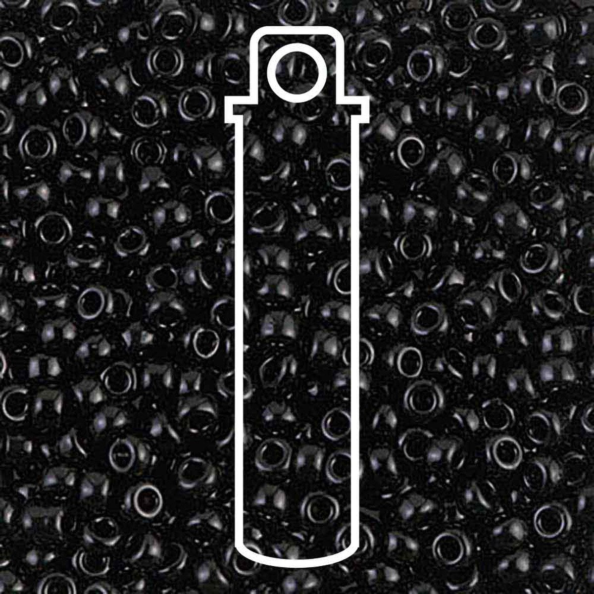 8/0 (#9401) Black Opaque - 22g Tube