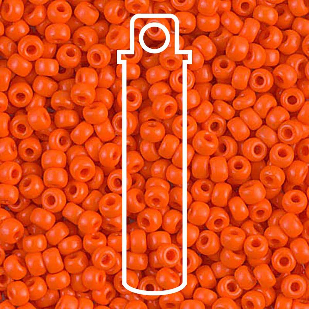 8/0 (#9406) Opaque Orange - 22g Tube