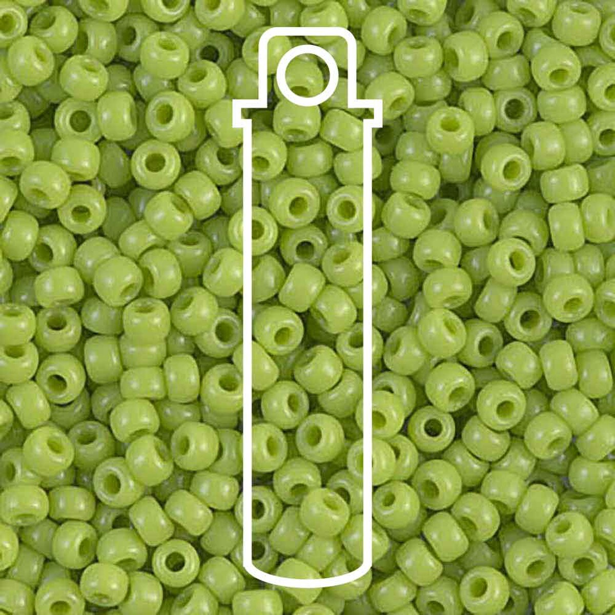 8/0 (#9416) Chartreuse Green Opaque - 22g Tube