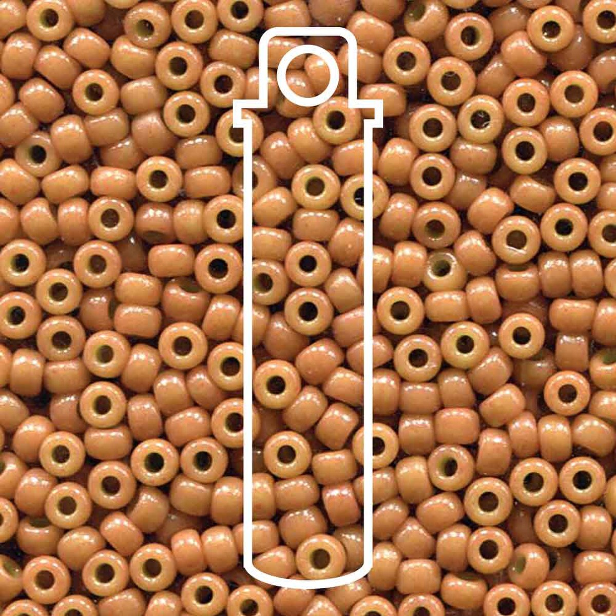 8/0 (#94457) Duracoat Opaque Dyed Creamy Coral - 22g Tube