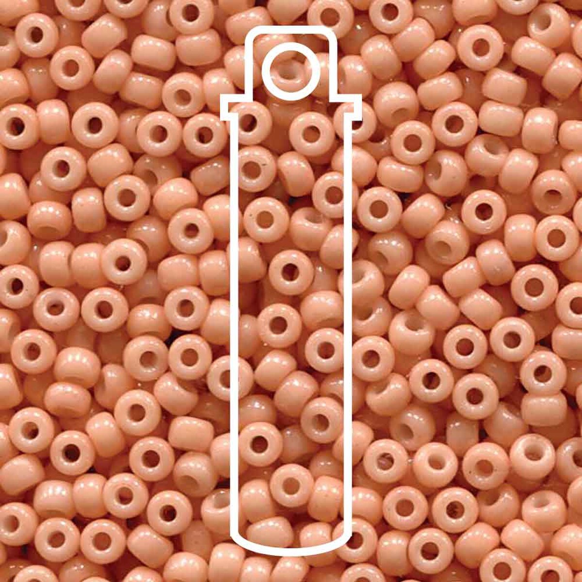 8/0 (#94461) Duracoat Opaque Dyed Baby Pink - 22g Tube