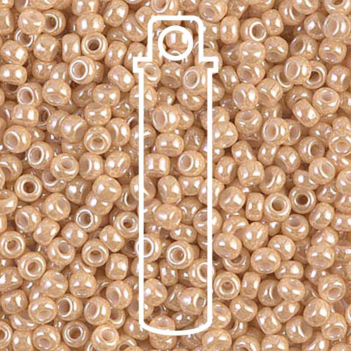 8/0 (#9593) Dark Beige Ceylon - 22g Tube