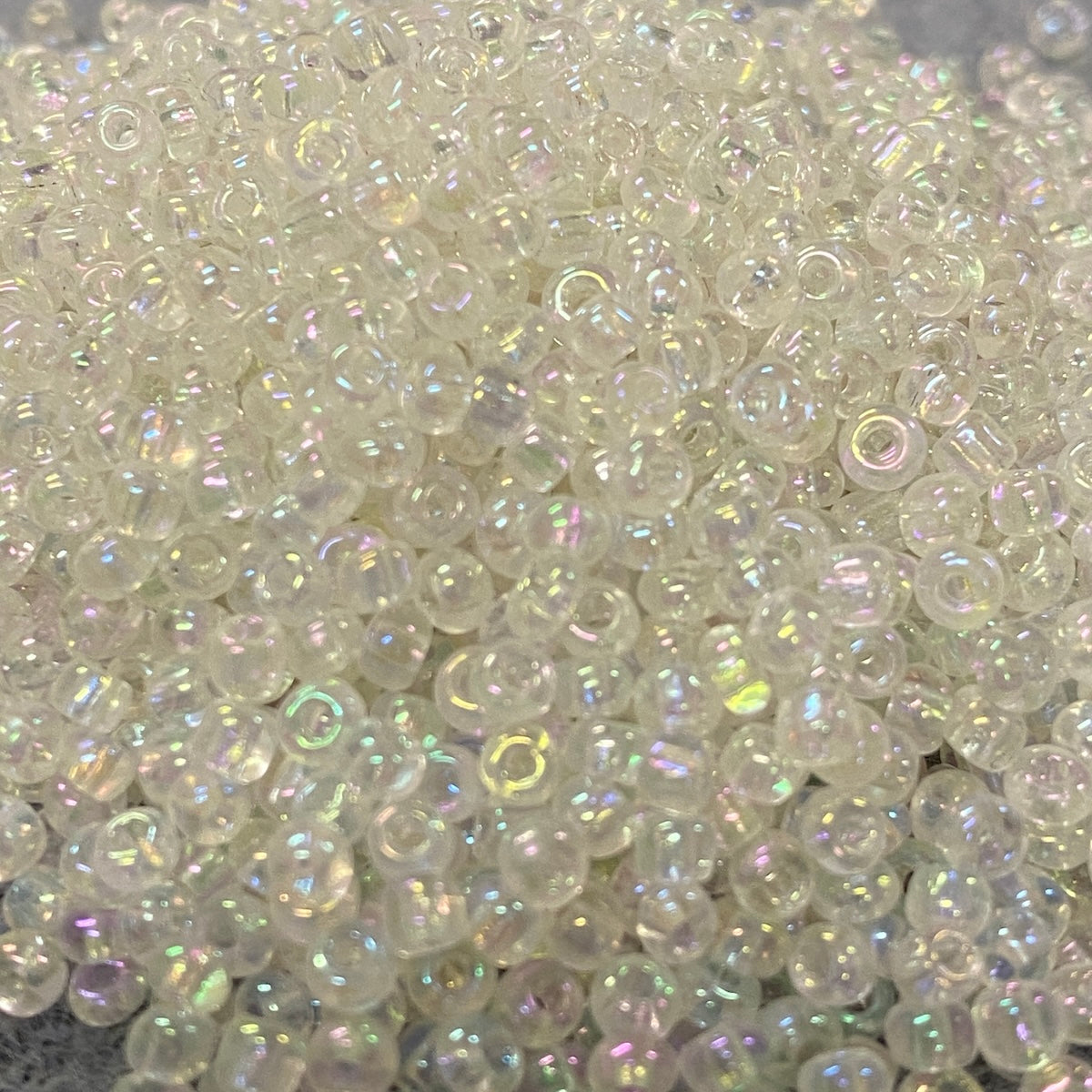 Crystal - 8/0 Rainbow (50g) - Seed Beads