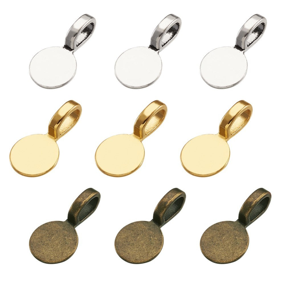 Pendant Bail - Silver ROUND (5)