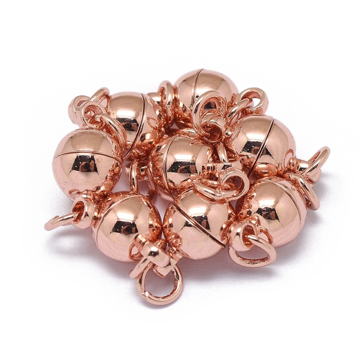 6x11.5mm Magnetic Clasp (1) - Rose Gold
