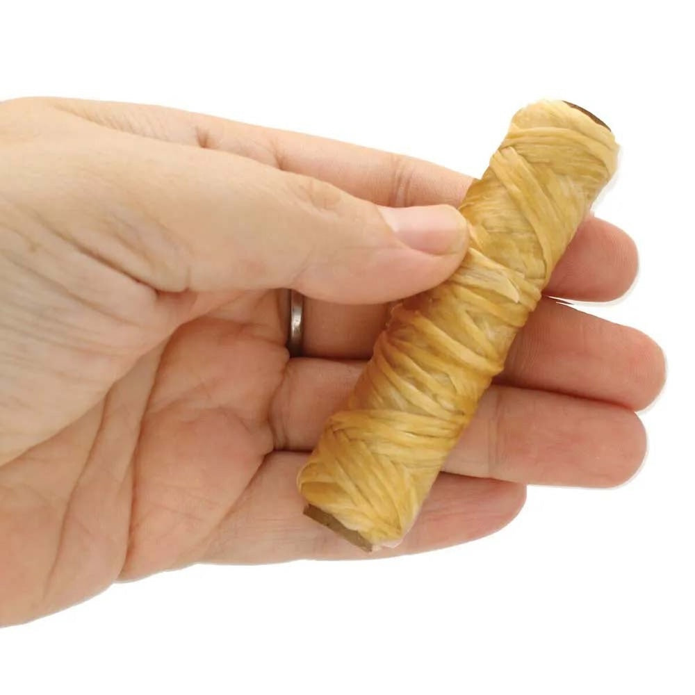 Artificial Sinew Thread (18m) - Natural - Waxed Polyester Cord