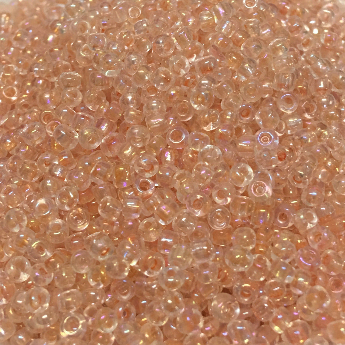 Apricot - 8/0 Rainbow (50g) - Seed Beads