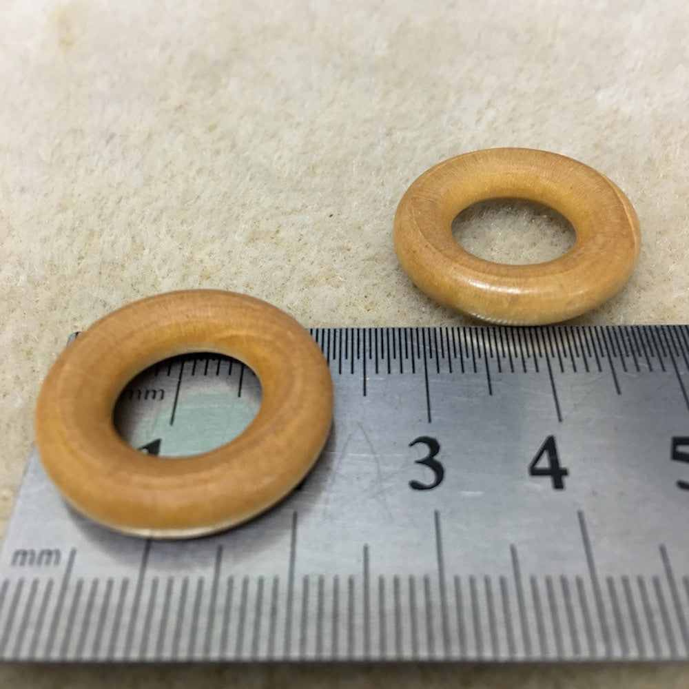 22mm Wood Rings (25) - Light