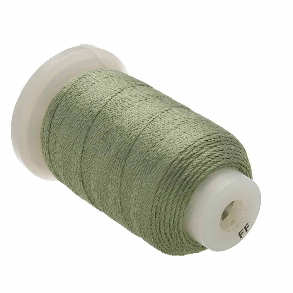 Silk Thread - GREEN .38mm (10m) - Bead Shack