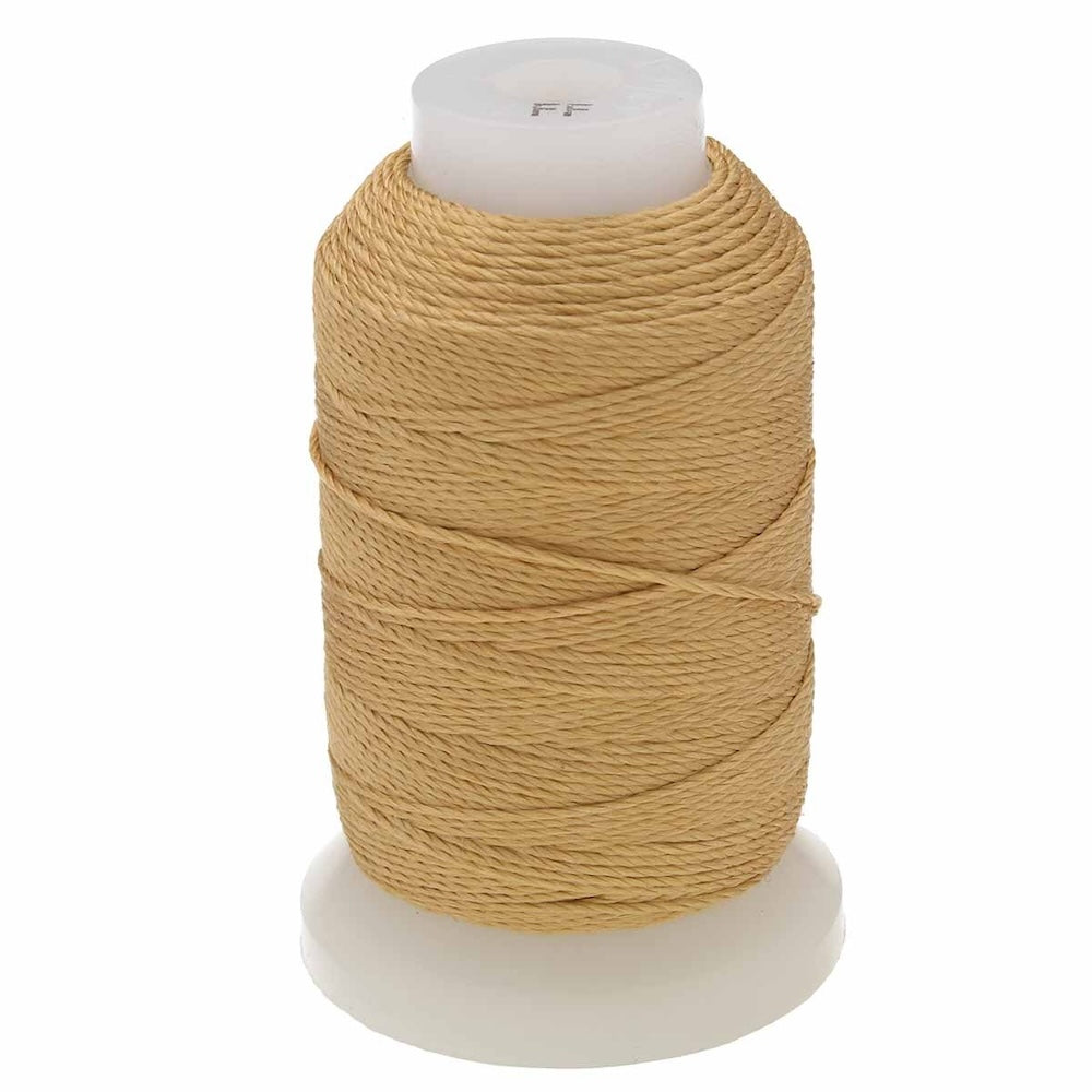 Silk Thread - GOLD .38mm (10m) - Bead Shack