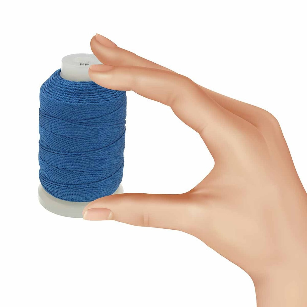 Silk Thread - ROYAL BLUE .38mm (10m)