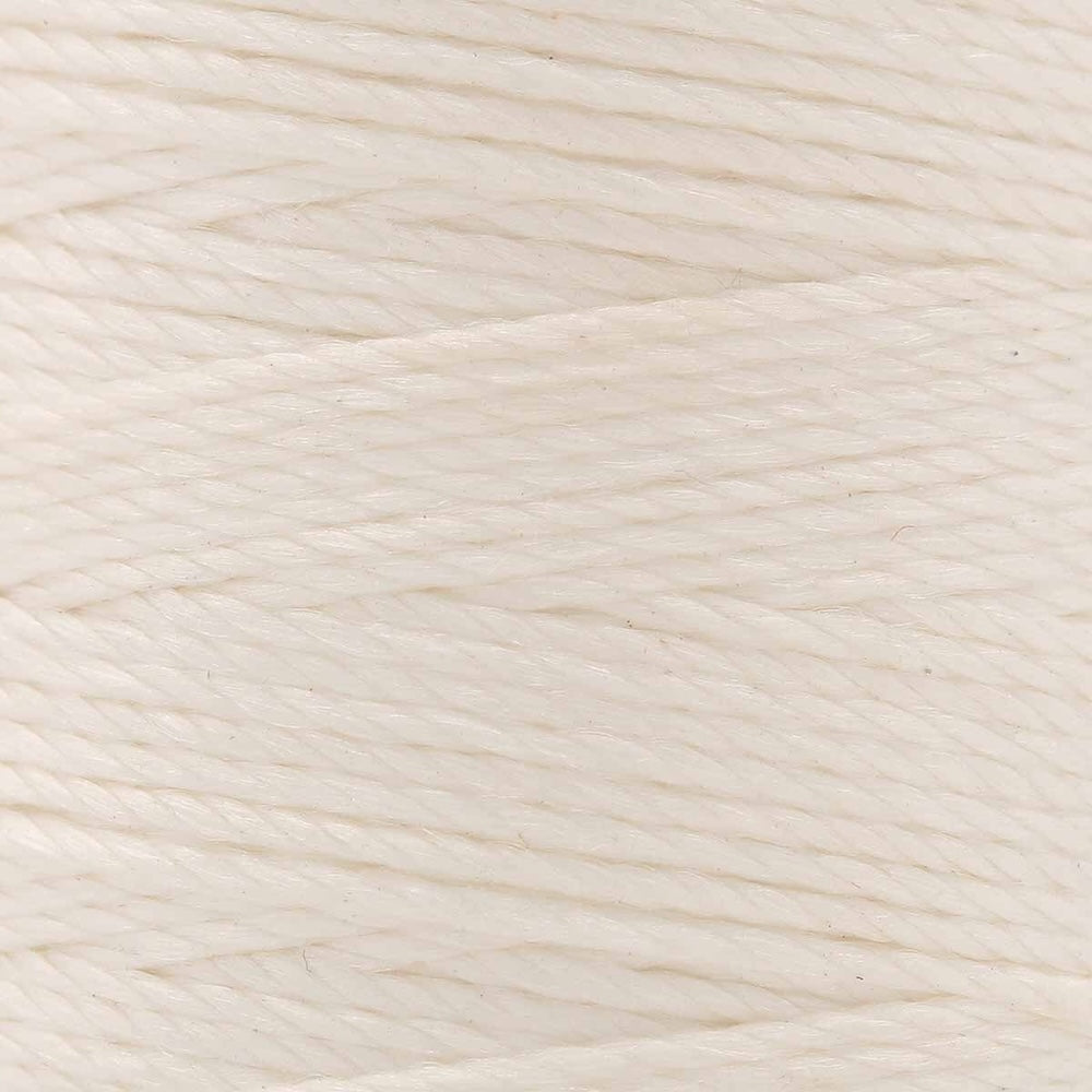 Silk Thread - WHITE .38mm (10m) - Bead Shack