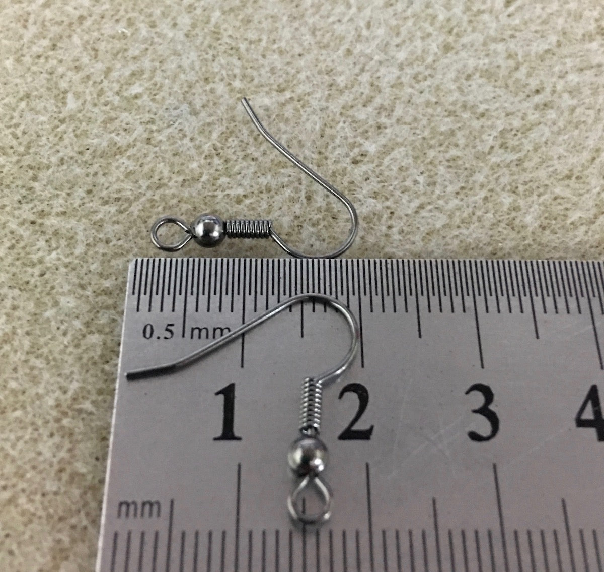 Ear Wire (50) - Black Nickel