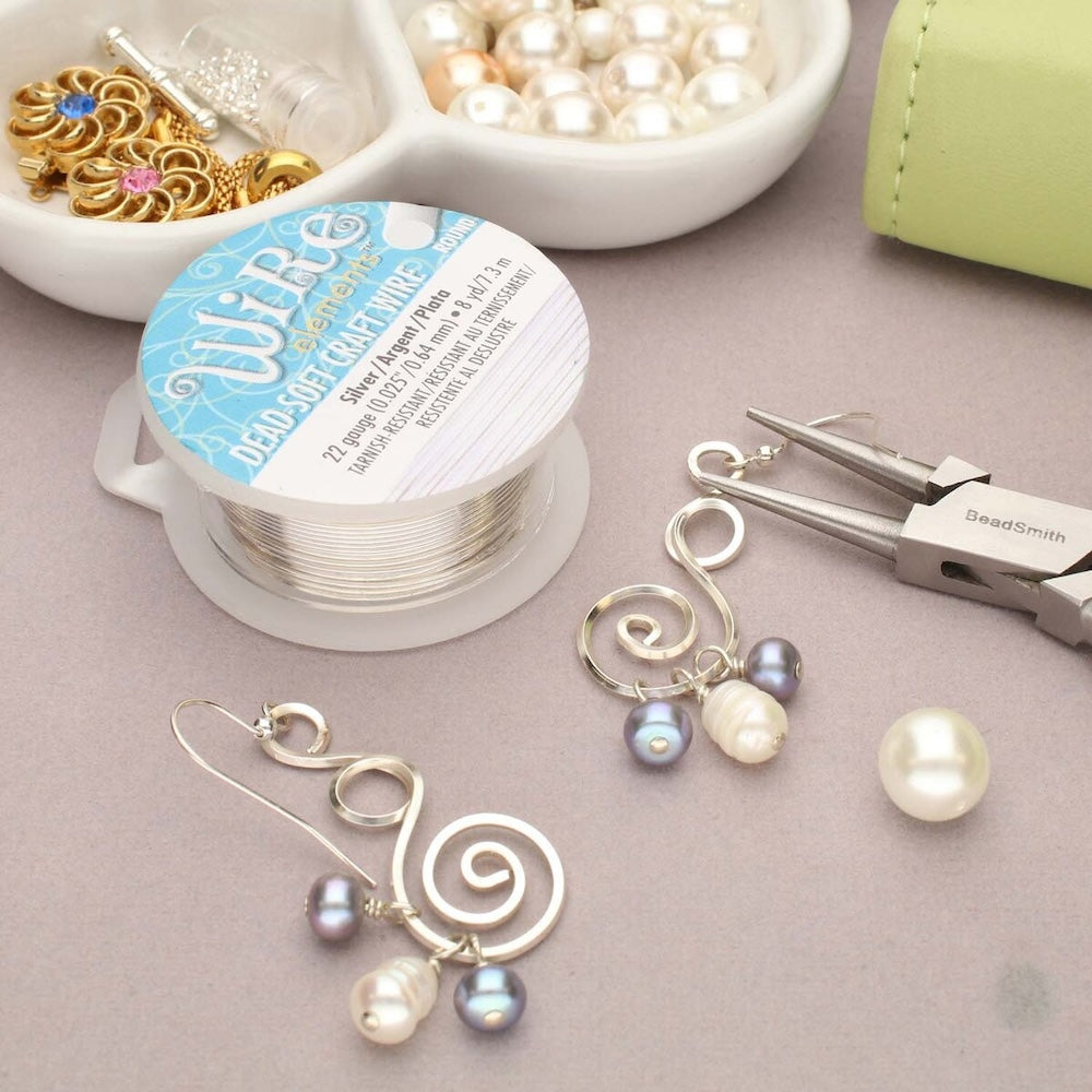 22 gauge Wire Elements - Silver - Dead Soft